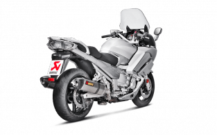 Akrapovic Slip-on Line Titanium Einddemper (L+R) Set met E-keur Yamaha FJR 1300 2013 - 2020